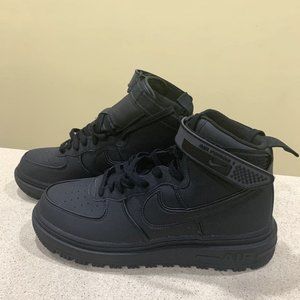 Nike Air Force 1 Men's Black Boot Shoes